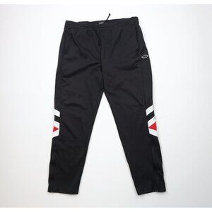 Vintage 90s Kelme Futbol Mens Large Distressed Tapered Leg Soccer Warm Up Pants